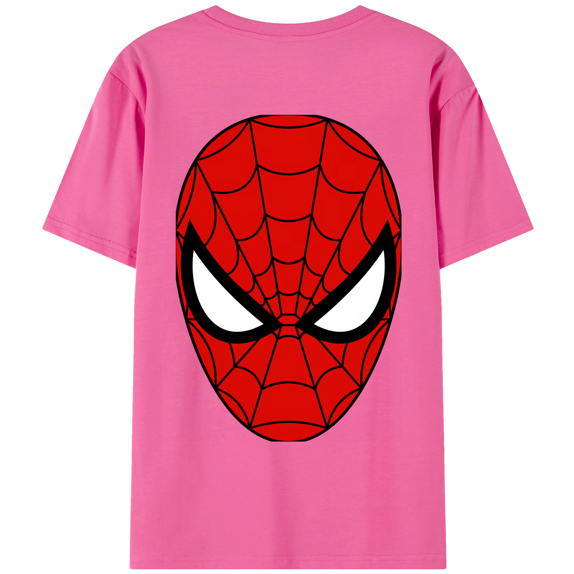 （画像用） Spider Man スパイダーマン レディース半袖Tシャツ(バックプリント)